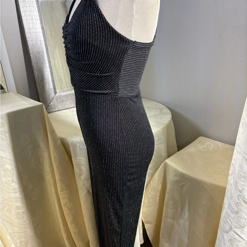 Love Squared Black Jumpsuit with Tapered Legs